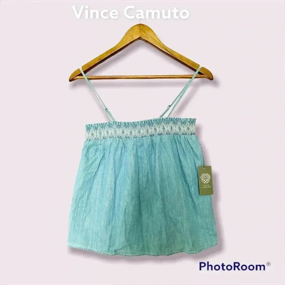 Vince Camuto denim tank top
